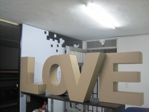 love cartón   