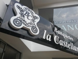 Avisos en acrílico luminosos 