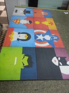 Cuadro Superheroes 