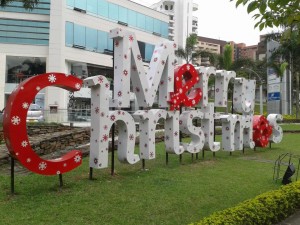 Letras merry christmas  