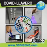 Covid llavero