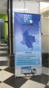 pendon tipo araña para fiestas , pendon araña para eventos , pendon araña publicitario en colombia, medellin