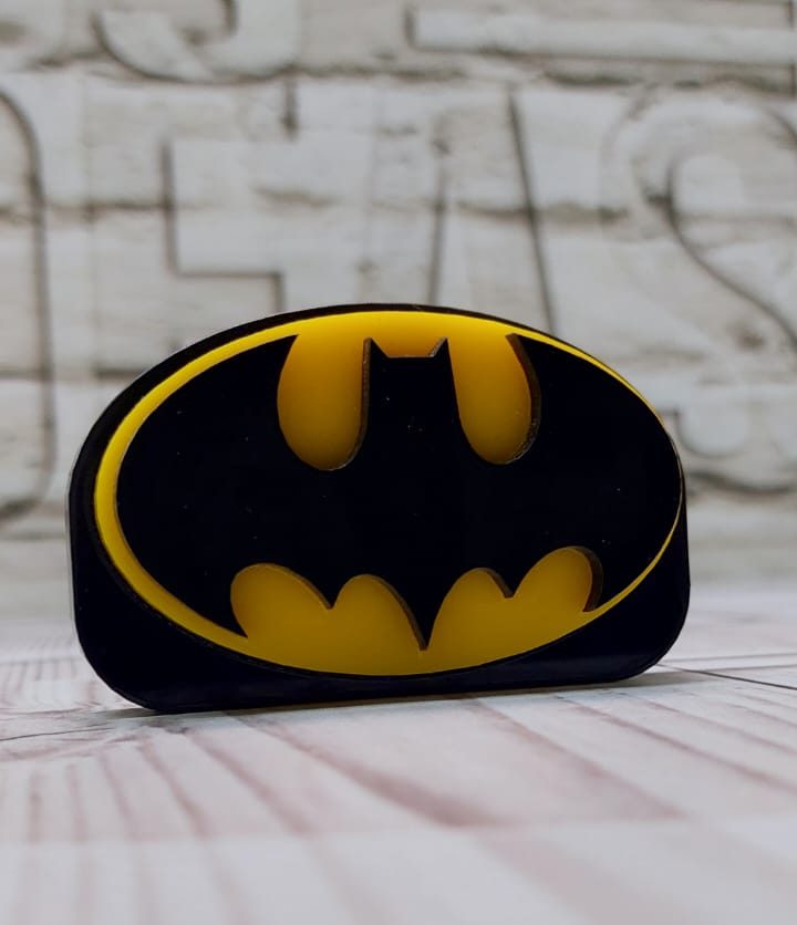 Logo en acrilico de batman - 3D Diseño