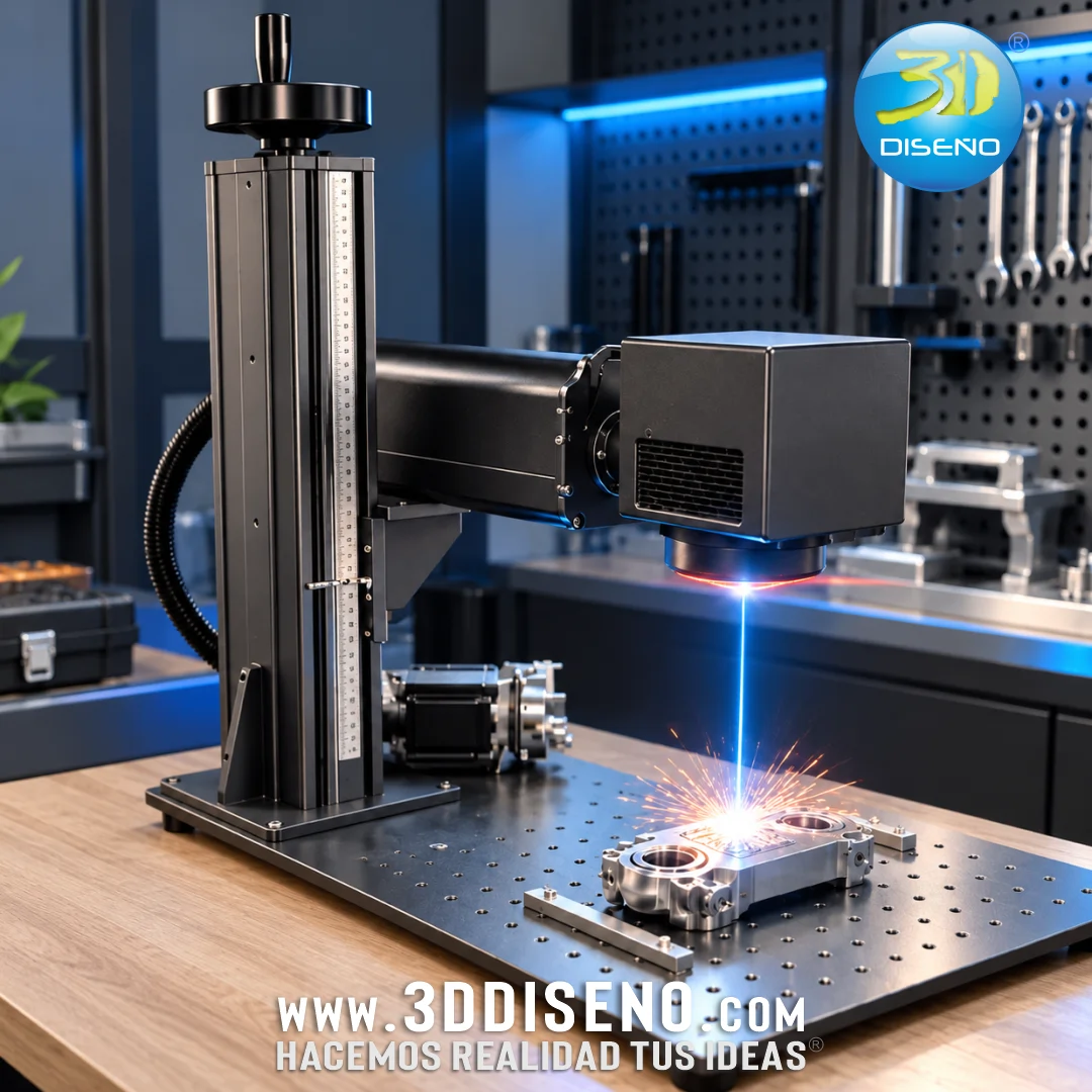 Grabado laser fibra óptica