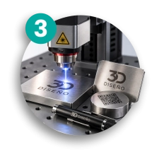 Servicio de grabado laser en diferentes metales en 3D Diseño medellin