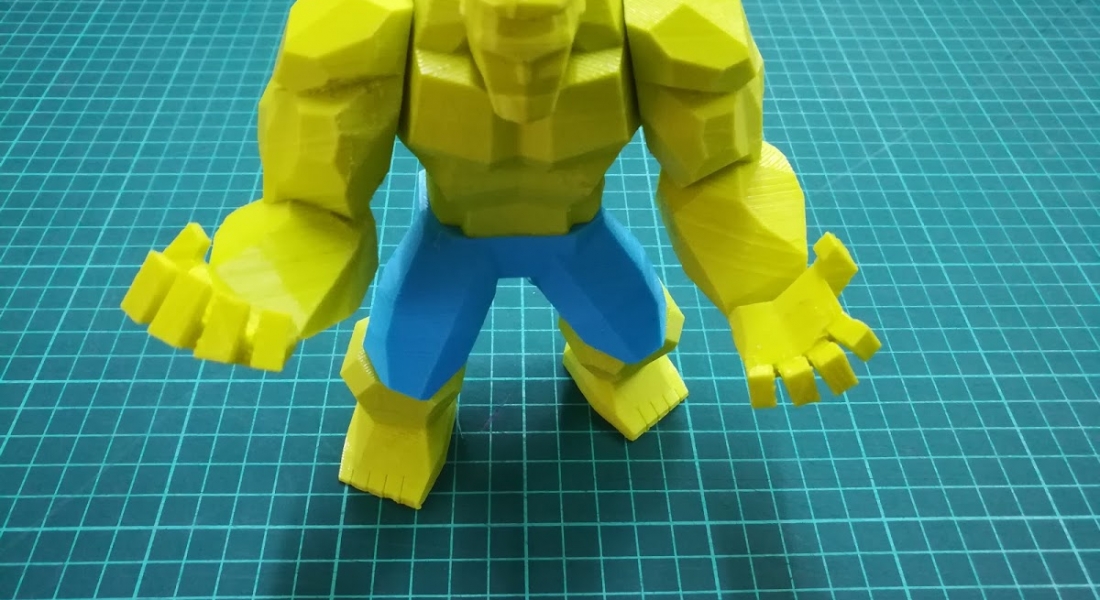 Hulk, impresión 3D Medellín - 3D Diseño